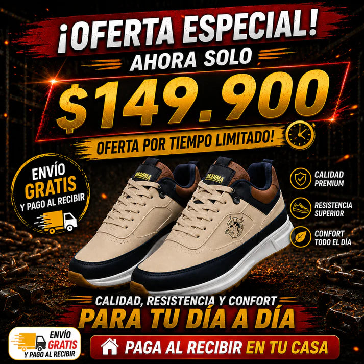 TENIS BRAHMA FORCE PRO®  ¡ÚLTIMAS UNIDADES DISPONIBLES!