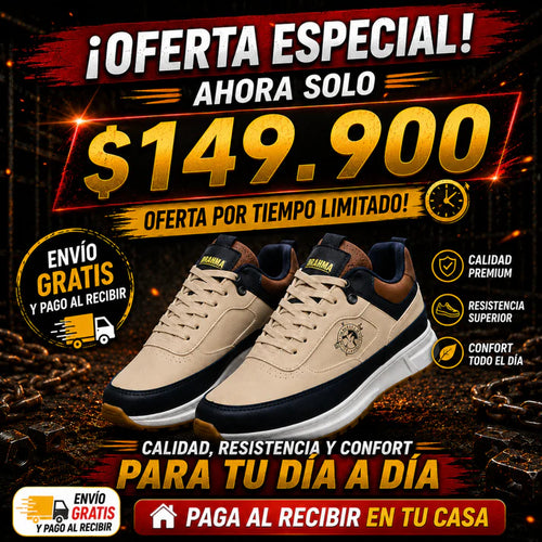 TENIS BRAHMA FORCE PRO®  ¡ÚLTIMAS UNIDADES DISPONIBLES!